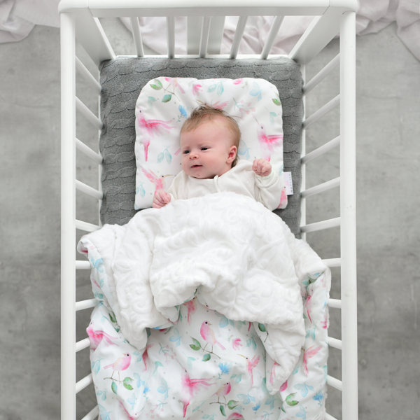 Bamboo baby pillow Paradise feathers