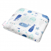 Bamboo baby pillow - Sea friends