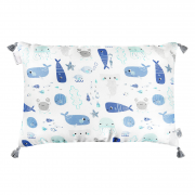 Double bamboo pillow Sea friends
