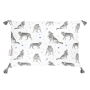 Double bamboo pillow Star wolves