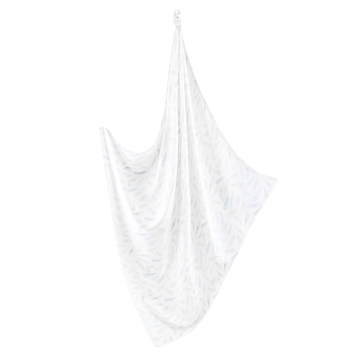 Bamboo muslin swaddle Heavenly feathers