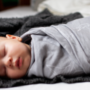 Bamboo muslin swaddle Star wolves