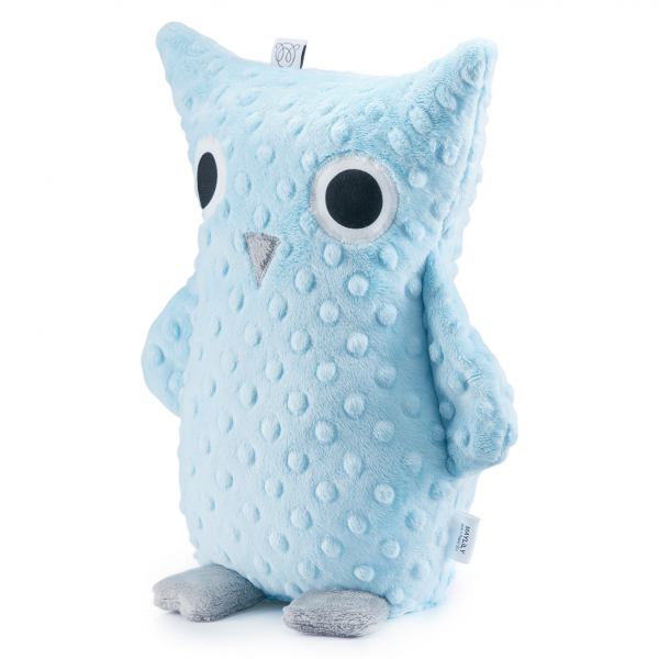 Mila Cuddly owl Light blue