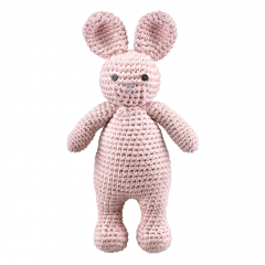Bunny friend - dusty pink