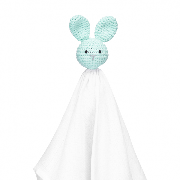 Snuggle bunny security blanket Mint