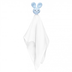 Snuggle toy Bunny -  light blue