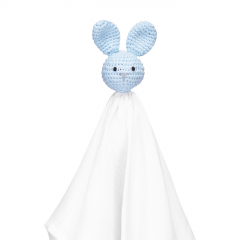 Snuggle toy Bunny XL -  light blue
