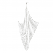 Anti-mosquito bamboo muslin swaddle 120x120 - Silver feathers
