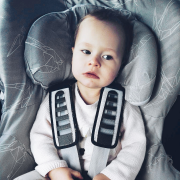 Bamboo car seat cover Stars
