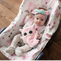 Bamboo car seat cover Fawns