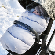 Stroller sleeping bag SNØ 0-24 mo Light grey