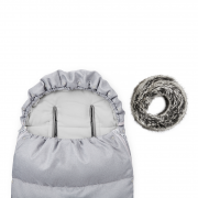 Stroller sleeping bag SNØ 12-48 mo Light grey