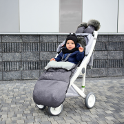 Stroller sleeping bag SNØ 12-48 mo Graphite