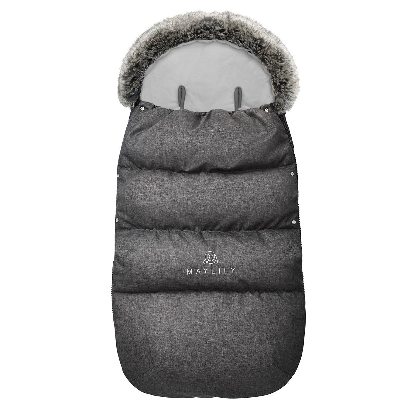 Winter stroller sleeping bagSNØ 1-4 yo - graphite