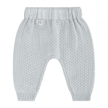 Knitted bamboo pants - Grey
