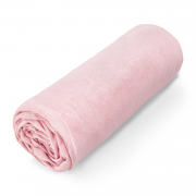 Cotton jersey sheet 140x200 - dusty pink
