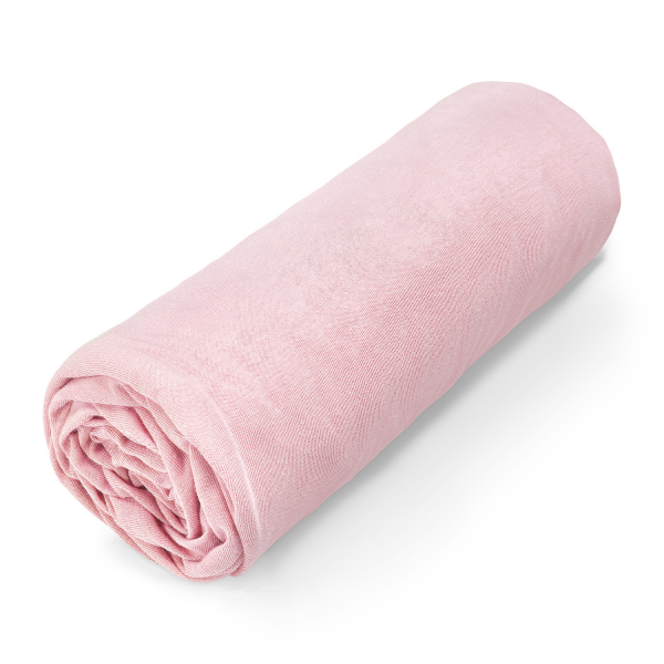 Cotton jersey bed sheet 90x200 - Blush pink
