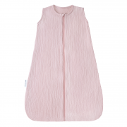 Cotton muslin sleeping bag Blush pink