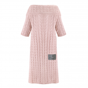 Bamboo sleeved blanket - dusty pink - OUTLET