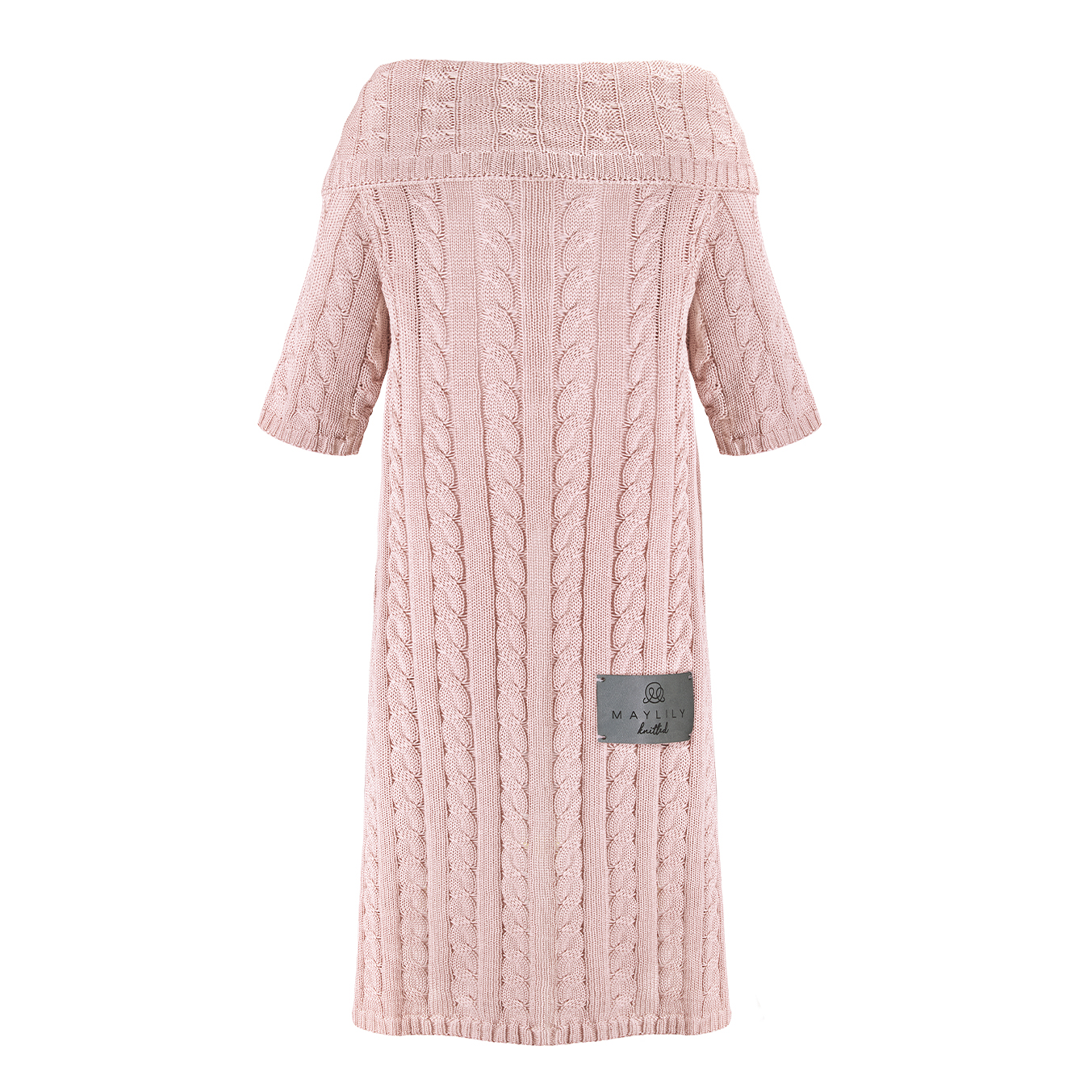 Bamboo sleeved blanket - dusty pink