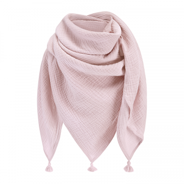Muslin scarf Pink-Pink