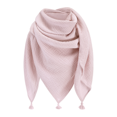 Muslin scarf - dusty pink