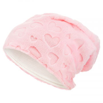 Winter hat - Love pink