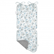 Bamboo stroller pad Wolves