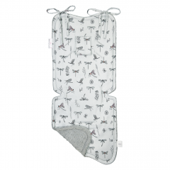 Bamboo stroller pad -Dragonflies