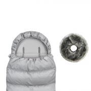 Winter stroller sleeping bagSNØ 0-2 yo - Swallows
