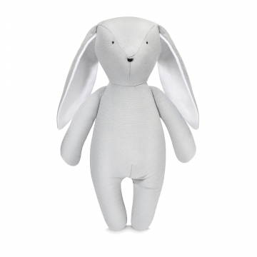 Bunio bunny soft toy - grey