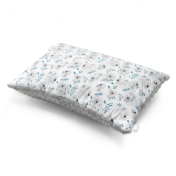 Bamboo fluffy pillow Heavenly feathers Silver