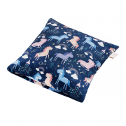Bamboo cushion cover - Unicorns