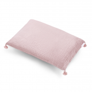 Muslin pillow 60x50 - dusty pink