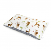 Luxe fluffy pillow Fawns White