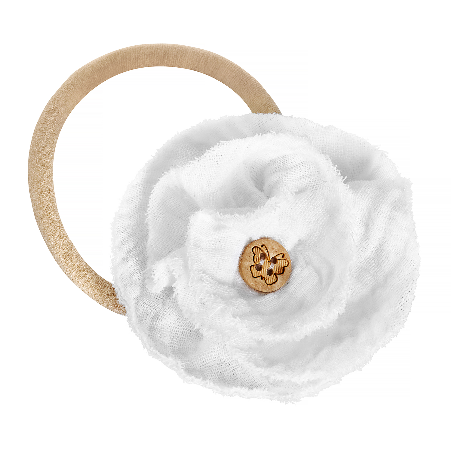 Headband Flower - cream