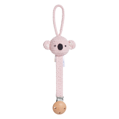 Pacifier clip Koala - dusty pink