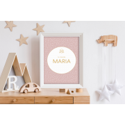 Personalized name poster - Magnolia