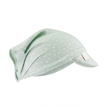 Bamboo visor scarf - Stones pink