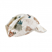 Bamboo visor scarf with elastic - Photo safari
