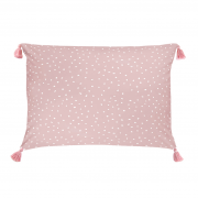 Double bamboo pillow - Stones pink