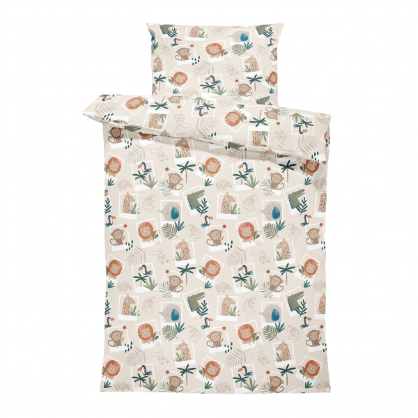 Bamboo bedding set with filling XS Paradise birds