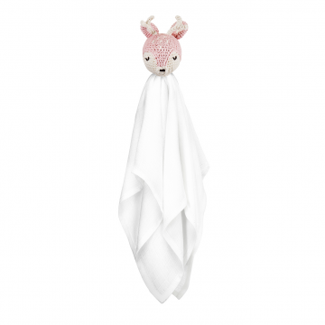 Snuggle toy Deer -  dusty pink