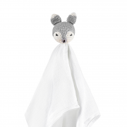 Snuggle toy Fox -  grey