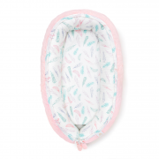Baby nest Luxe Paradise feathers Pink