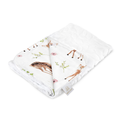 Light bamboo blanket Luxe - Fawns - white