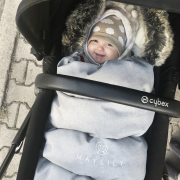 Winter stroller sleeping bag SNØ 0-2 yo - My Space by Maffashion