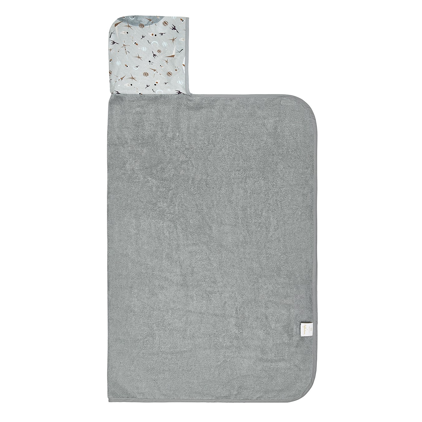 Bamboo hooded towel - by Maffashion - grey