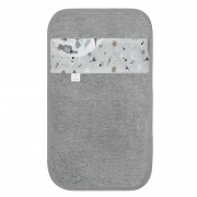 Bamboo hand towel - My Space by Maffashion - grey - OUTLET