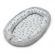 Baby nest Luxe Heavenly feathers Grey